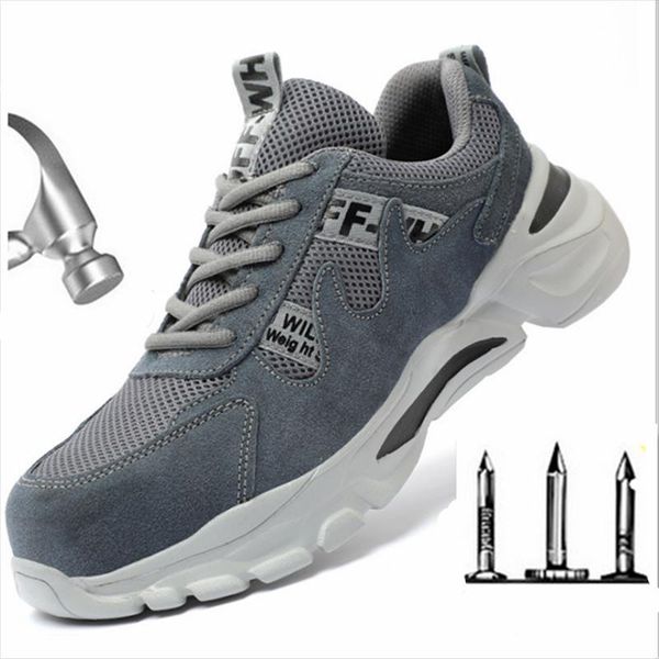 boots men's steel toe anti smashing safety protective shoes men puncture proof work indestructible clunky sneaker, Black
boots men's steel toe anti smashing safety protective shoes men puncture proof work indestructible clunky sneaker, Black