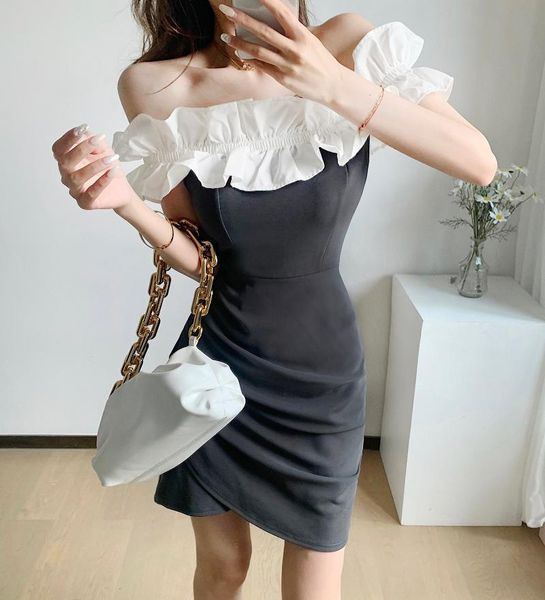 casual dresses 730 # to film the spot ~ summer street fashion led agaric solid lace drape a word dress, Black;gray
casual dresses 730 # to film the spot ~ summer street fashion led agaric solid lace drape a word dress, Black;gray