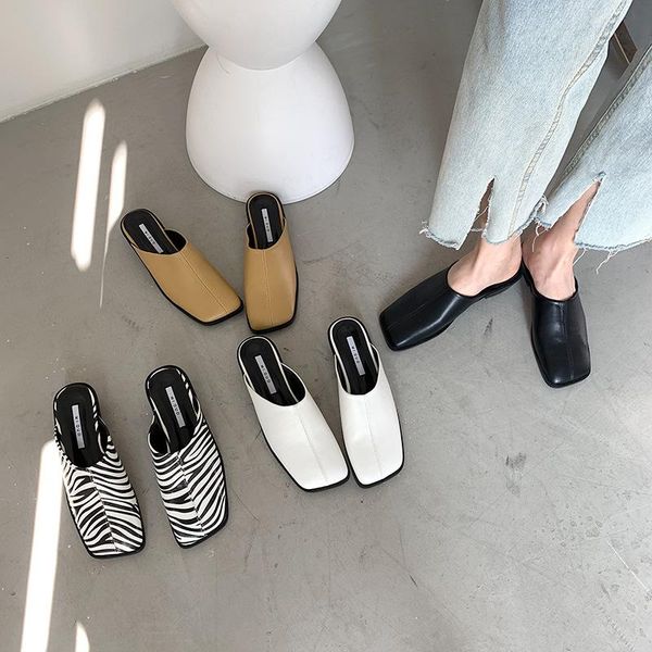 slippers loafers female shoes soft square toe med slides low fashion 2021 comfort luxury cover rome basic fabric rubber casual h, Black
slippers loafers female shoes soft square toe med slides low fashion 2021 comfort luxury cover rome basic fabric rubber casual h, Black