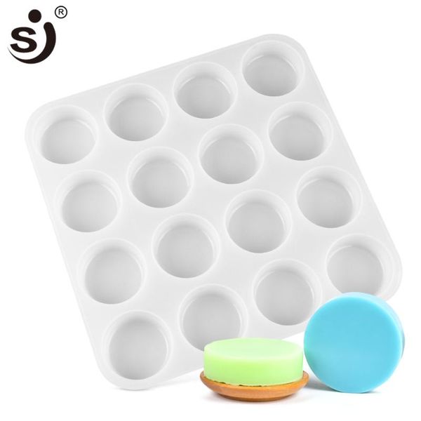craft tools sj 16 cavities round silicone soap mold for making mould large handmade molds
craft tools sj 16 cavities round silicone soap mold for making mould large handmade molds