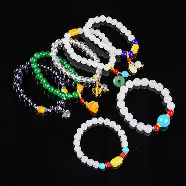 beaded, strands natural stone strand beads bracelet reiki healing pink quartz aventurine agates rose crystal rectangle bar charms bracelets, Black
beaded, strands natural stone strand beads bracelet reiki healing pink quartz aventurine agates rose crystal rectangle bar charms bracelets, Black