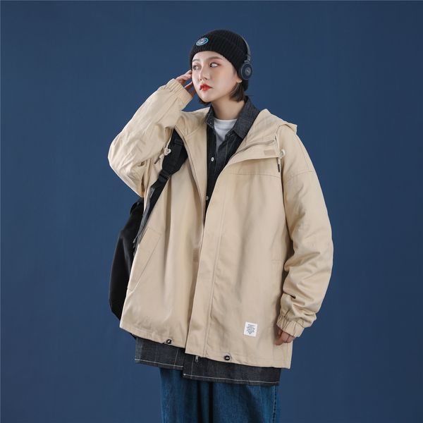 new 2021 spring fashionable with hood female sleeve long casual jackets loose jacket outwear plus size 5xl m8el, Black;brown
new 2021 spring fashionable with hood female sleeve long casual jackets loose jacket outwear plus size 5xl m8el, Black;brown