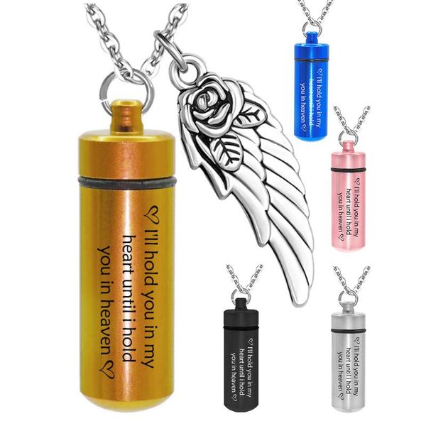 pendant necklaces cremation urn necklace i will hold you in my heart until heaven engraved keepsake jewelry for memorial, Silver
pendant necklaces cremation urn necklace i will hold you in my heart until heaven engraved keepsake jewelry for memorial, Silver