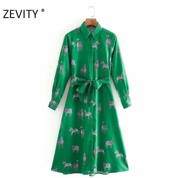 zevity new women fashion animal print long sleeve casual shirt dress office lady breasted bow sashes vestido chic dresses ds4408 210303, Black;gray
zevity new women fashion animal print long sleeve casual shirt dress office lady breasted bow sashes vestido chic dresses ds4408 210303, Black;gray