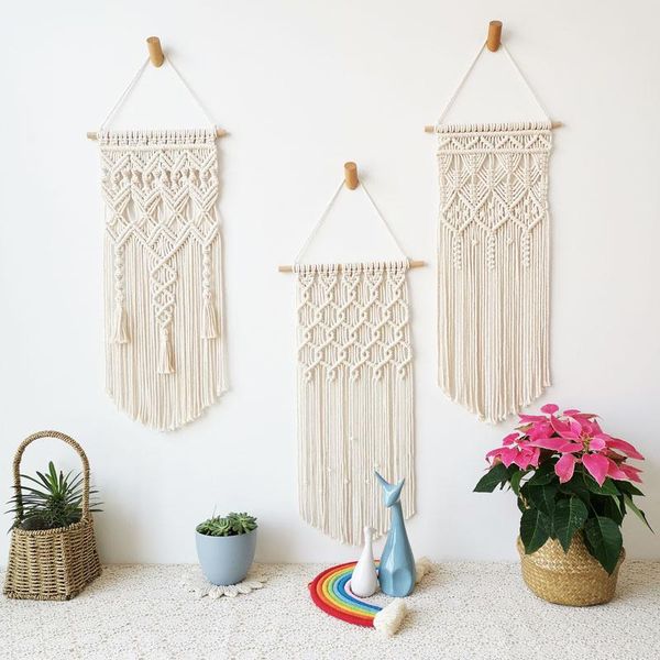 tapestries macrame boho tapestry wall hanging hand-woven home decoration accessories nordic art tassel apartment dorm room zm714
tapestries macrame boho tapestry wall hanging hand-woven home decoration accessories nordic art tassel apartment dorm room zm714