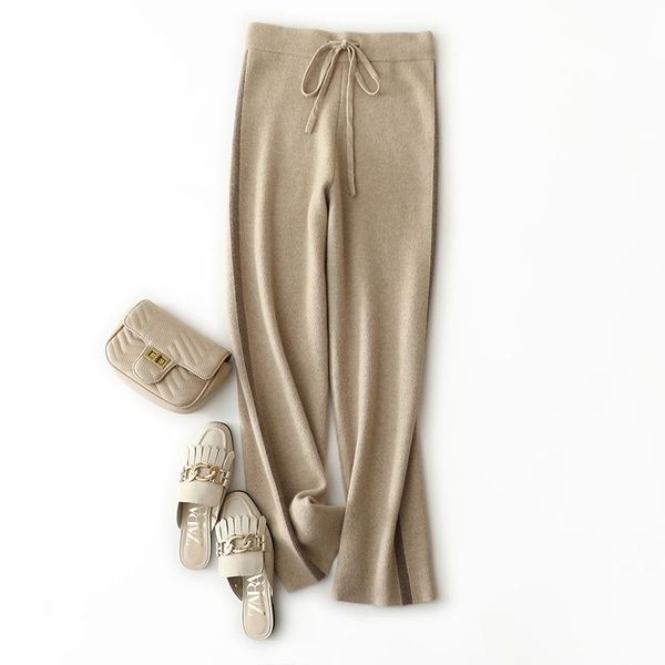 women's pants & capris winter 100% cashmere home casual joggers for women, Black;white
women's pants & capris winter 100% cashmere home casual joggers for women, Black;white