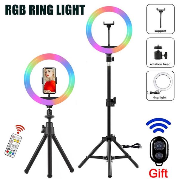 flash heads 16/26cm rgb selfie ring light deskdimmable pography phone camera lamp for makeup video live po studio
flash heads 16/26cm rgb selfie ring light deskdimmable pography phone camera lamp for makeup video live po studio