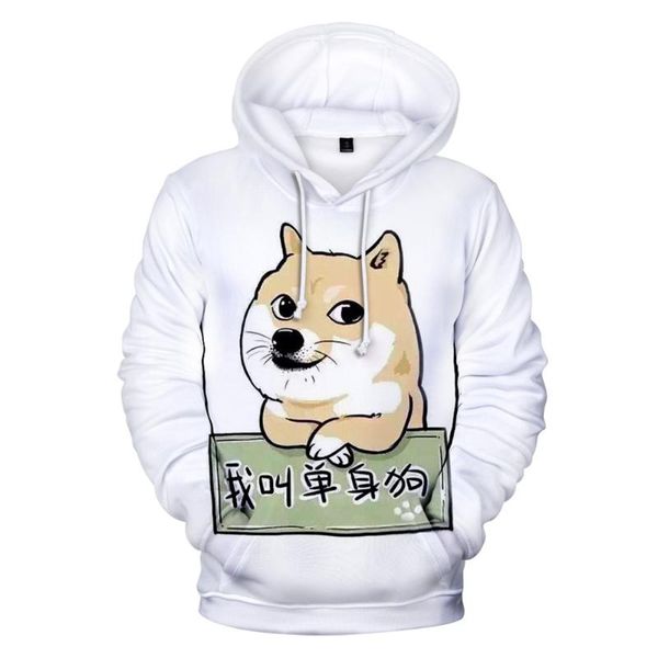 men's hoodies & sweatshirts my name is single dog men women funny printed shiba inu harajuku long sleeve clothes hooded 3d, Black
men's hoodies & sweatshirts my name is single dog men women funny printed shiba inu harajuku long sleeve clothes hooded 3d, Black