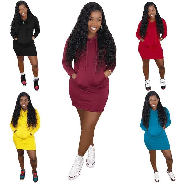 casual dresses 2021 women pullover solid color dress long sleeve bodycon hooded ladies autumn daily streetwear vestido de mujer, Black;gray
casual dresses 2021 women pullover solid color dress long sleeve bodycon hooded ladies autumn daily streetwear vestido de mujer, Black;gray