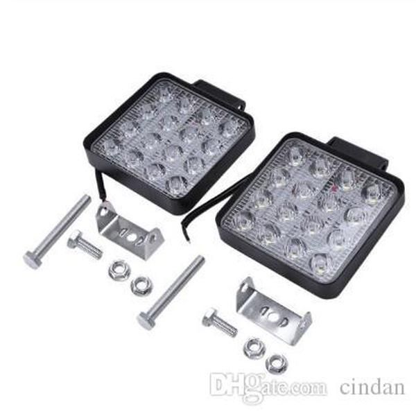 2 pcs 48w 6000k led spot beam square work lights lamp tractor suv truck 4wd 12v 24v 3120lum square led spotlights
2 pcs 48w 6000k led spot beam square work lights lamp tractor suv truck 4wd 12v 24v 3120lum square led spotlights