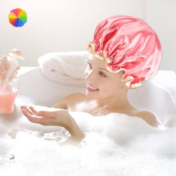 shower caps double layer hair cover waterproof bath hat women bathroom supplies accessories=
shower caps double layer hair cover waterproof bath hat women bathroom supplies accessories=
