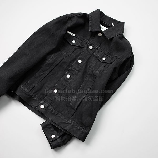 GMAN high street fog essentials double line wash black denim shirt denim jacket for men and women 0KEM, Wash blue
GMAN high street fog essentials double line wash black denim shirt denim jacket for men and women 0KEM, Wash blue