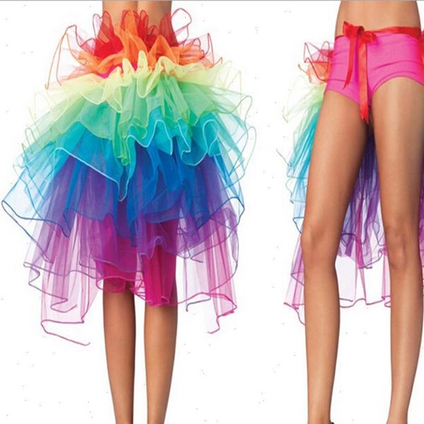 1 pc female peacock dance skirt rainbow tail bustle skirt colorful women skirts summer fluffy rainbow tutu skirt, Black
1 pc female peacock dance skirt rainbow tail bustle skirt colorful women skirts summer fluffy rainbow tutu skirt, Black