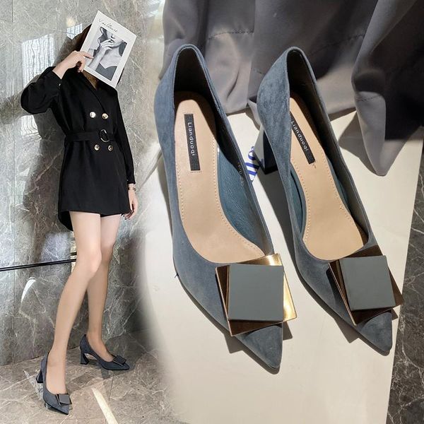 dress shoes spring and autumn single women's low-shallow mouth pointed high heels woman, Black
dress shoes spring and autumn single women's low-shallow mouth pointed high heels woman, Black