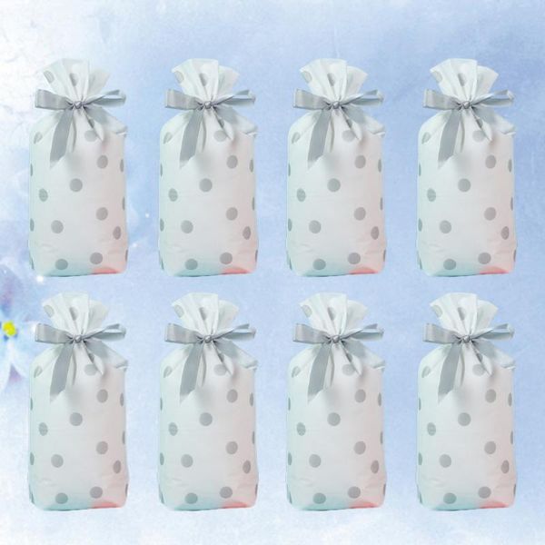 50pcs dot pattern gift bags with ribbon candy packaging bags drawstring pouches wedding party favor (silver dot)
50pcs dot pattern gift bags with ribbon candy packaging bags drawstring pouches wedding party favor (silver dot)