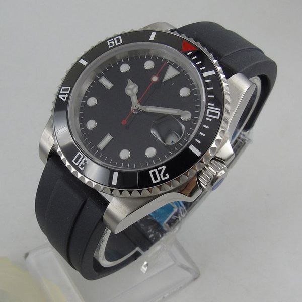 wristwatches 40mm white automatic mens wristwatch date sapphire crystal 24 jewels nh35 rubber strap screw crown, Slivery;brown
wristwatches 40mm white automatic mens wristwatch date sapphire crystal 24 jewels nh35 rubber strap screw crown, Slivery;brown