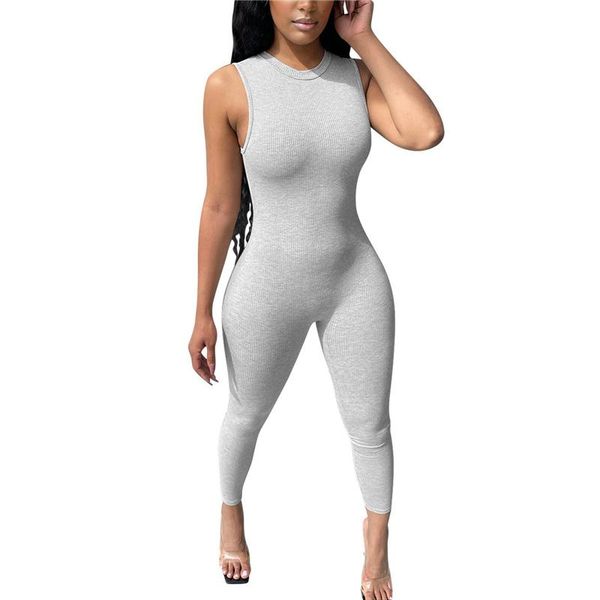 women's jumpsuits & rompers summer women jumpsuit solid color round collar sleeveless romper one piece clubwear womens, Black;white
women's jumpsuits & rompers summer women jumpsuit solid color round collar sleeveless romper one piece clubwear womens, Black;white