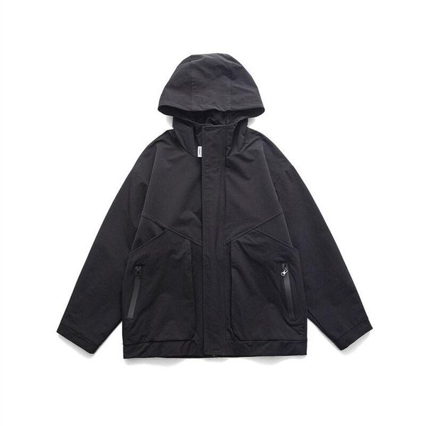 men's jackets 1, Black;brown