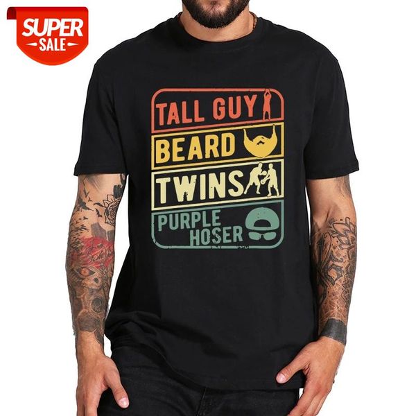tall guy beard twins purple hoser t shirt vintage kids dude quote tshirt eu size 100% cotton breathable cool tee #ah6y, White;black
tall guy beard twins purple hoser t shirt vintage kids dude quote tshirt eu size 100% cotton breathable cool tee #ah6y, White;black
