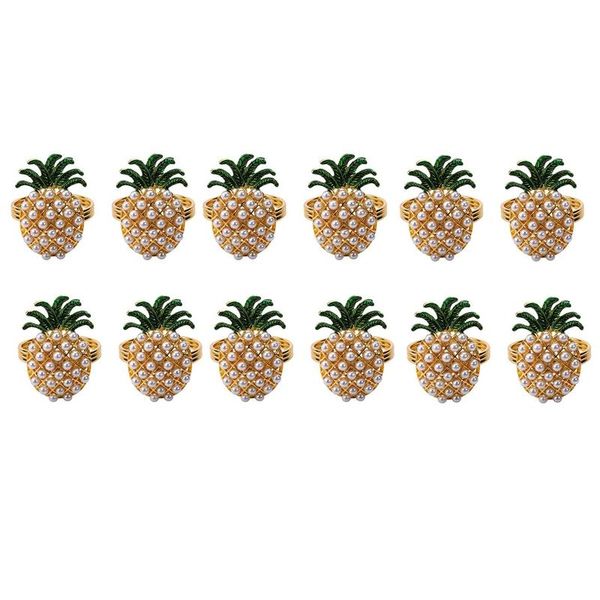 napkin rings 12pcs cute pineapple shape pearl beaded shining gold christening bangle metal wedding gift party supplies
napkin rings 12pcs cute pineapple shape pearl beaded shining gold christening bangle metal wedding gift party supplies