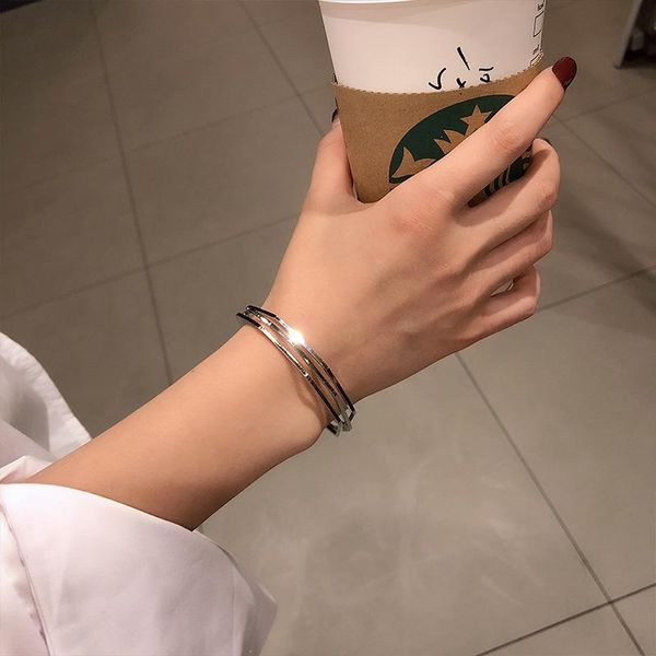 bangle fashion personality 3d visual geometry open for women hand ornament design cool bracelet trendy jewelry gifts accessories, Black
bangle fashion personality 3d visual geometry open for women hand ornament design cool bracelet trendy jewelry gifts accessories, Black