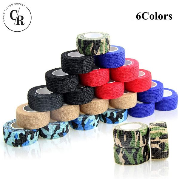 24pcs disposable self-adhesive elastic bandage 2.5cm tattoo supplies for tattoo grip tattoo accessories 6 color available
24pcs disposable self-adhesive elastic bandage 2.5cm tattoo supplies for tattoo grip tattoo accessories 6 color available