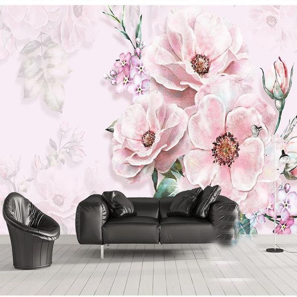 wallpapers custom 3d wall mural wallpaper european style hand-painted rose oil painting paper bedroom waterproof decor de parede
wallpapers custom 3d wall mural wallpaper european style hand-painted rose oil painting paper bedroom waterproof decor de parede