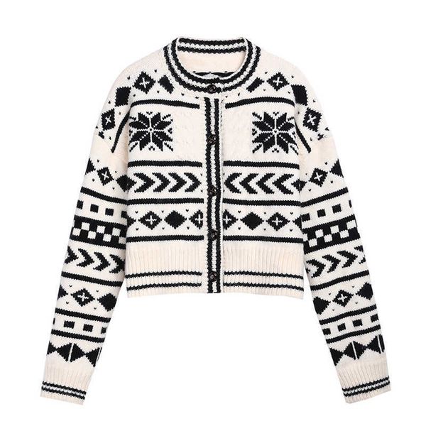 perhaps u women short thin sweater knitted o neck crew neck cardigan button white black brown geometric outwear autumn m0236 210529
perhaps u women short thin sweater knitted o neck crew neck cardigan button white black brown geometric outwear autumn m0236 210529