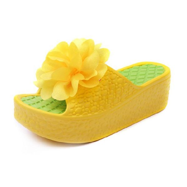 chunky woman slippers yellow flower sandals wedges light weight beach shoes waterproof comfortable girl flip flops, Black
chunky woman slippers yellow flower sandals wedges light weight beach shoes waterproof comfortable girl flip flops, Black