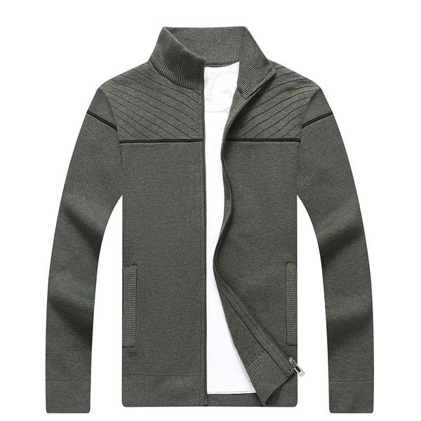 men's knitwear warm sweatercoat cotton brand sweater solid color sweaters cardigans men clothing male jacket zipper coat, White;black
men's knitwear warm sweatercoat cotton brand sweater solid color sweaters cardigans men clothing male jacket zipper coat, White;black