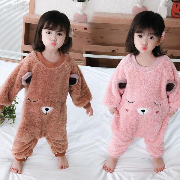 children's one-piece pajamas fall/winter coral fleece anti-kick sleeping bag boys and girls flannel skin-friendly cute romper, Blue
children's one-piece pajamas fall/winter coral fleece anti-kick sleeping bag boys and girls flannel skin-friendly cute romper, Blue