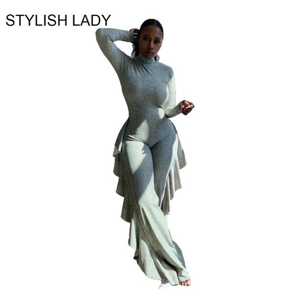 women's jumpsuits & rompers stylish lady plus size ruffle and 2021 autumn winter women long sleeve turtleneck printed wide leg overalls, Black;white
women's jumpsuits & rompers stylish lady plus size ruffle and 2021 autumn winter women long sleeve turtleneck printed wide leg overalls, Black;white