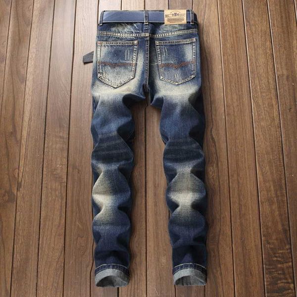 men's jeans jeans men vintage blue hip hop ripped straight fashion streetwear male slim cotton holes casual denim trousers ei28
men's jeans jeans men vintage blue hip hop ripped straight fashion streetwear male slim cotton holes casual denim trousers ei28