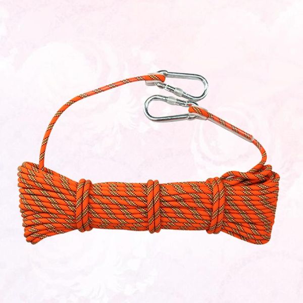 10m 8mm thickness tree climbing safety sling rappelling rope auxiliary cord equipment for outdoor sport (orange)
10m 8mm thickness tree climbing safety sling rappelling rope auxiliary cord equipment for outdoor sport (orange)