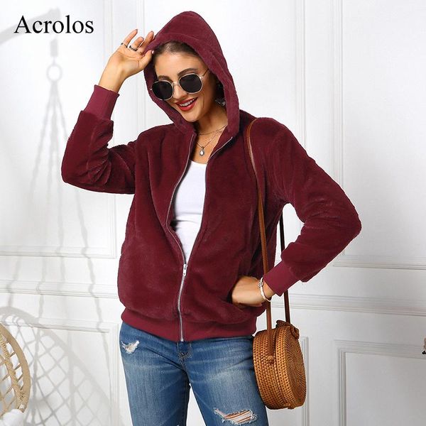 women's jackets faux fur female jacket solid hooded coat winter coats warm teddy zipper parka casaco feminino, Black;brown
women's jackets faux fur female jacket solid hooded coat winter coats warm teddy zipper parka casaco feminino, Black;brown