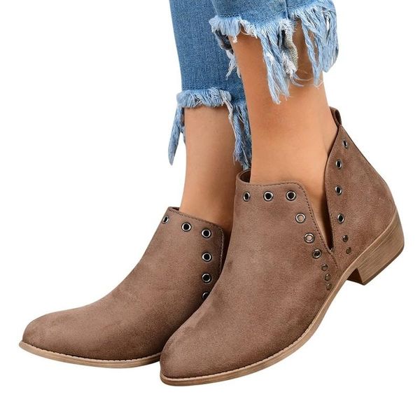 boots thick heels rubber ankle for women slip on vogue short round toe pu roman shoes autumn, Black
boots thick heels rubber ankle for women slip on vogue short round toe pu roman shoes autumn, Black