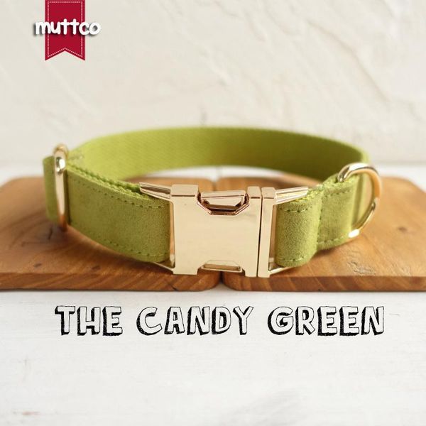 dog collars & leashes muttco retailing self-design collar the candy green yellowish poly satin and nylon or leash 5sizes udc030j
dog collars & leashes muttco retailing self-design collar the candy green yellowish poly satin and nylon or leash 5sizes udc030j