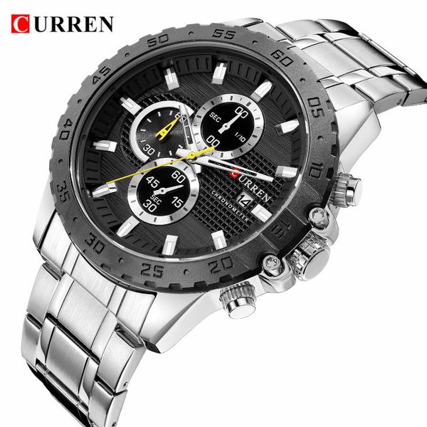 wristwatches curren brand gold men watches black business quartz watch luxury waterproof golden male wristwatch clocks, Slivery;brown
wristwatches curren brand gold men watches black business quartz watch luxury waterproof golden male wristwatch clocks, Slivery;brown