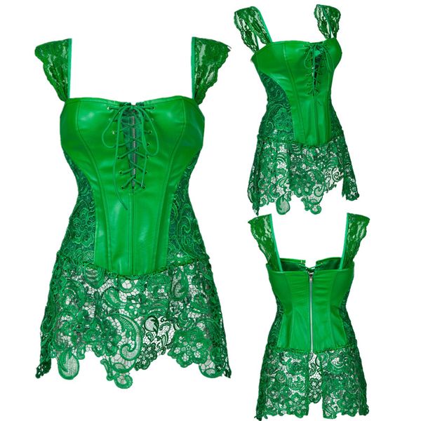 woman bustiers plus size 6xl lingerie corset women zipper leather waist cincher lace up boned bustier corset dress overbust underwe, Black;white
woman bustiers plus size 6xl lingerie corset women zipper leather waist cincher lace up boned bustier corset dress overbust underwe, Black;white