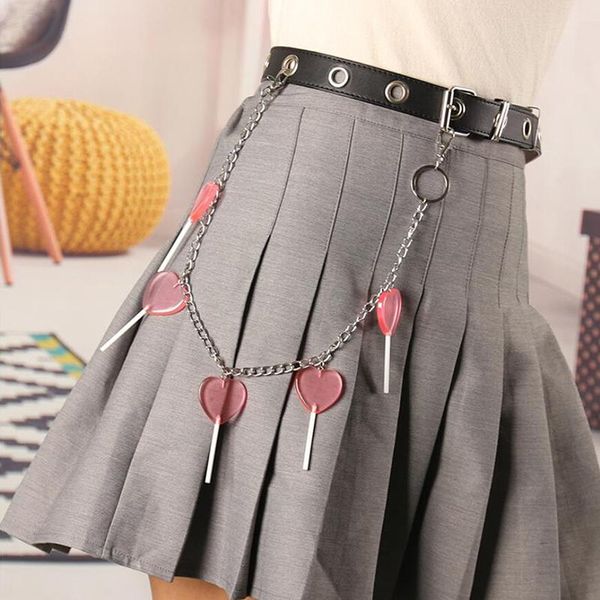 belts 1pc harajuku transparent purple heart lollipop metal key chain for women punk jeans waist pant keychains accessories jewelry, Black;brown
belts 1pc harajuku transparent purple heart lollipop metal key chain for women punk jeans waist pant keychains accessories jewelry, Black;brown