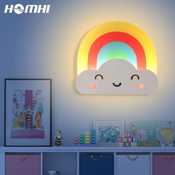 rainbow color cloud wall light fixture sconces lighting deco child room luminaria girl cute led bedside deco indoor room lamp
rainbow color cloud wall light fixture sconces lighting deco child room luminaria girl cute led bedside deco indoor room lamp
