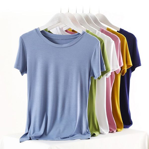 2021 new basic modal 95% cotton summer t women knitted short sleeves tee shirt high elasticity breathable o neck female tshirt 7zj2, White
2021 new basic modal 95% cotton summer t women knitted short sleeves tee shirt high elasticity breathable o neck female tshirt 7zj2, White