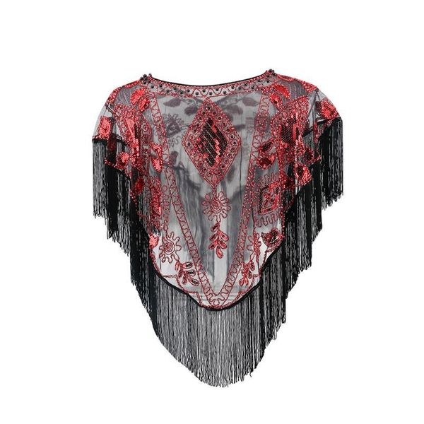 women vintage shawl shiny sequins decoration fashion tassels decoration elegant wedding dress accessori jllltg
women vintage shawl shiny sequins decoration fashion tassels decoration elegant wedding dress accessori jllltg