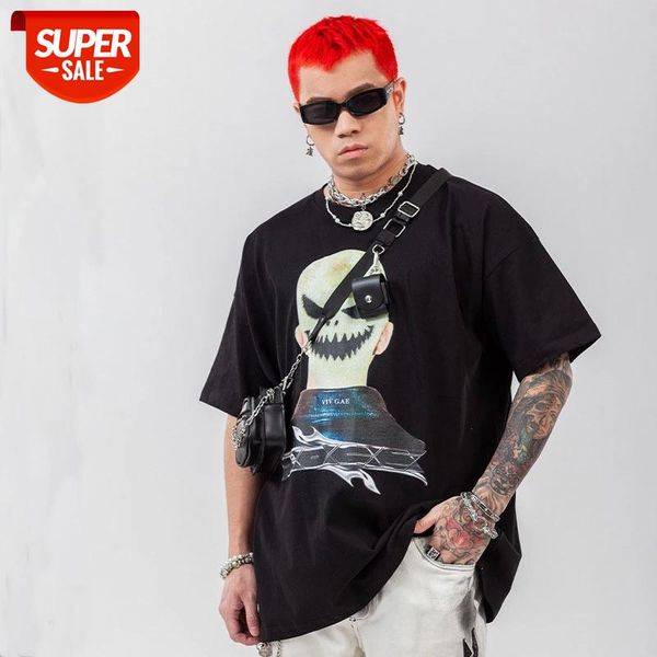 seveyfan 2021 summer men's hip-hop t-shirt avatar print dark short-sleeved shirt street half-sleeved #u718, White;black
seveyfan 2021 summer men's hip-hop t-shirt avatar print dark short-sleeved shirt street half-sleeved #u718, White;black
