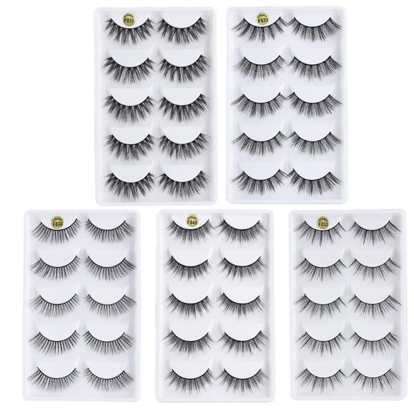 false eyelashes 5 pairs multilayer messy 3d mink hair thick crisscross eye lashes wispy natural volume extension tools
false eyelashes 5 pairs multilayer messy 3d mink hair thick crisscross eye lashes wispy natural volume extension tools