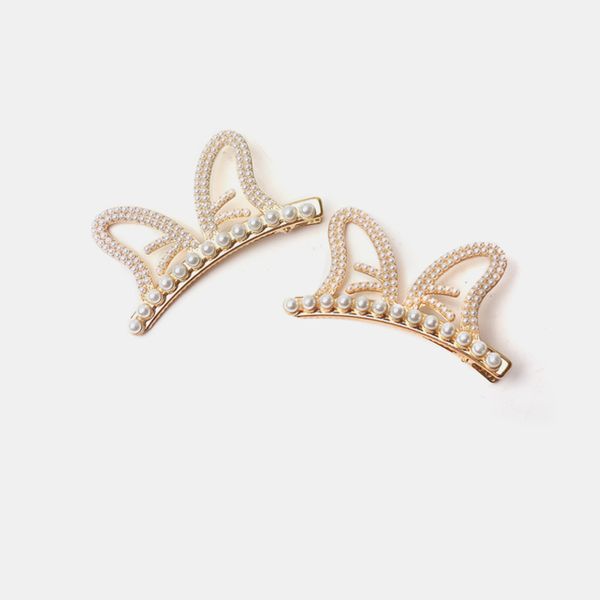 pearl rabbit ears hair clips cute concave shape bow hairpin girl heart sweet and simple all-match word side bangs clip headdress duckbill ch, Golden;silver
pearl rabbit ears hair clips cute concave shape bow hairpin girl heart sweet and simple all-match word side bangs clip headdress duckbill ch, Golden;silver