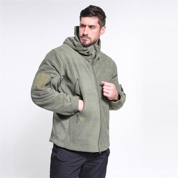 men's jackets outdoor hooded fleece jacket men winter thermal coat military tactical army sportswear hiking hunting, Black;brown
men's jackets outdoor hooded fleece jacket men winter thermal coat military tactical army sportswear hiking hunting, Black;brown