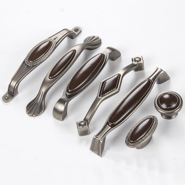 antique dark brown ceramic cabinet handles zinc alloy drawer knobs wardrobe door handle simple european furniture hardware
antique dark brown ceramic cabinet handles zinc alloy drawer knobs wardrobe door handle simple european furniture hardware