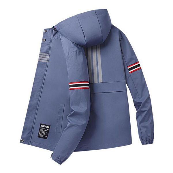 men's jackets brand men jacket autumn for man clothing hooded sweatshirt long sleeves coat korean style fashion stripe windbreake, Black;brown
men's jackets brand men jacket autumn for man clothing hooded sweatshirt long sleeves coat korean style fashion stripe windbreake, Black;brown