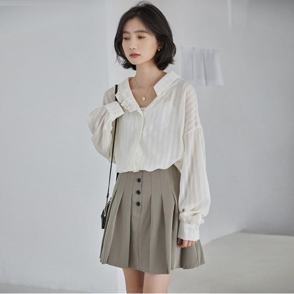 skirts women's long-sleeved shirt with pleated skirt and casual two-piece suit, Black
skirts women's long-sleeved shirt with pleated skirt and casual two-piece suit, Black